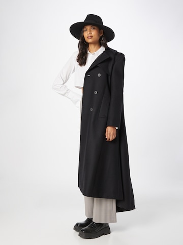 IVY OAK Ανοιξιάτικο και φθινοπωρινό παλτό 'CHARLOTTE' σε μαύρο