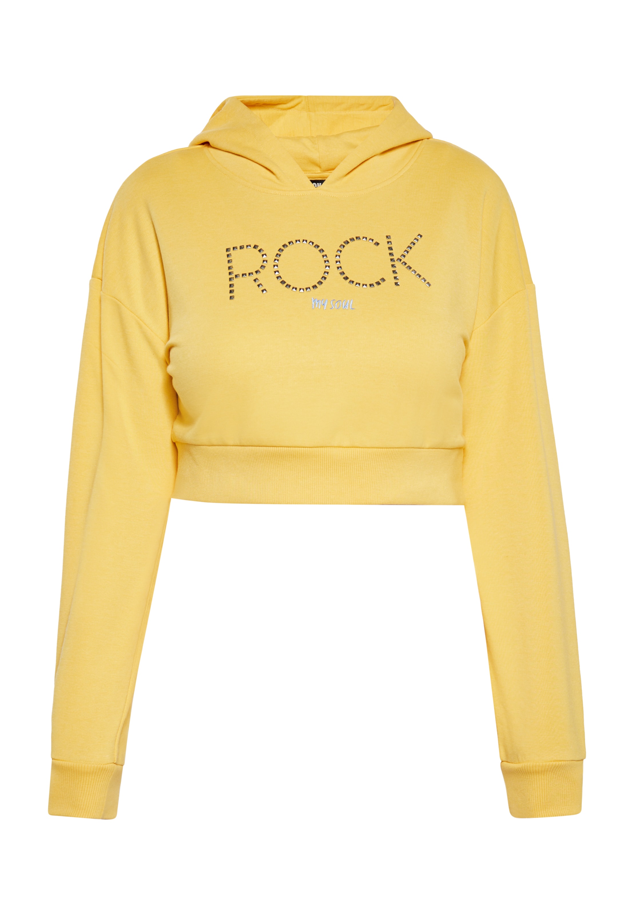 ROCKEASY Sweatshirt i gul: forside