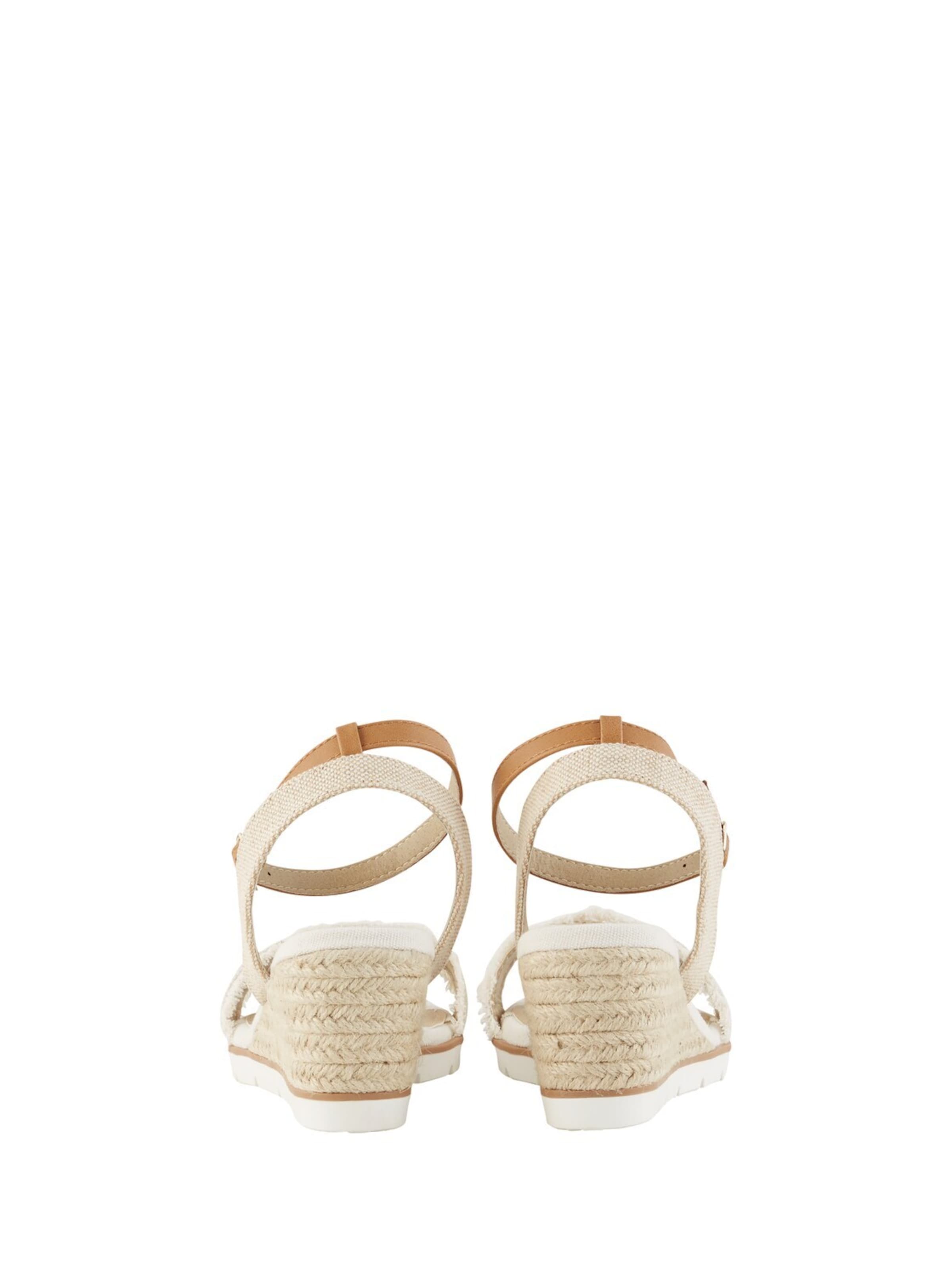 TOM TAILOR Strap sandal in White