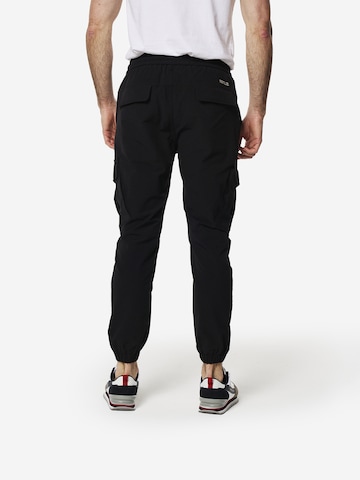 Tapered Jeans cargo di KOROSHI in nero