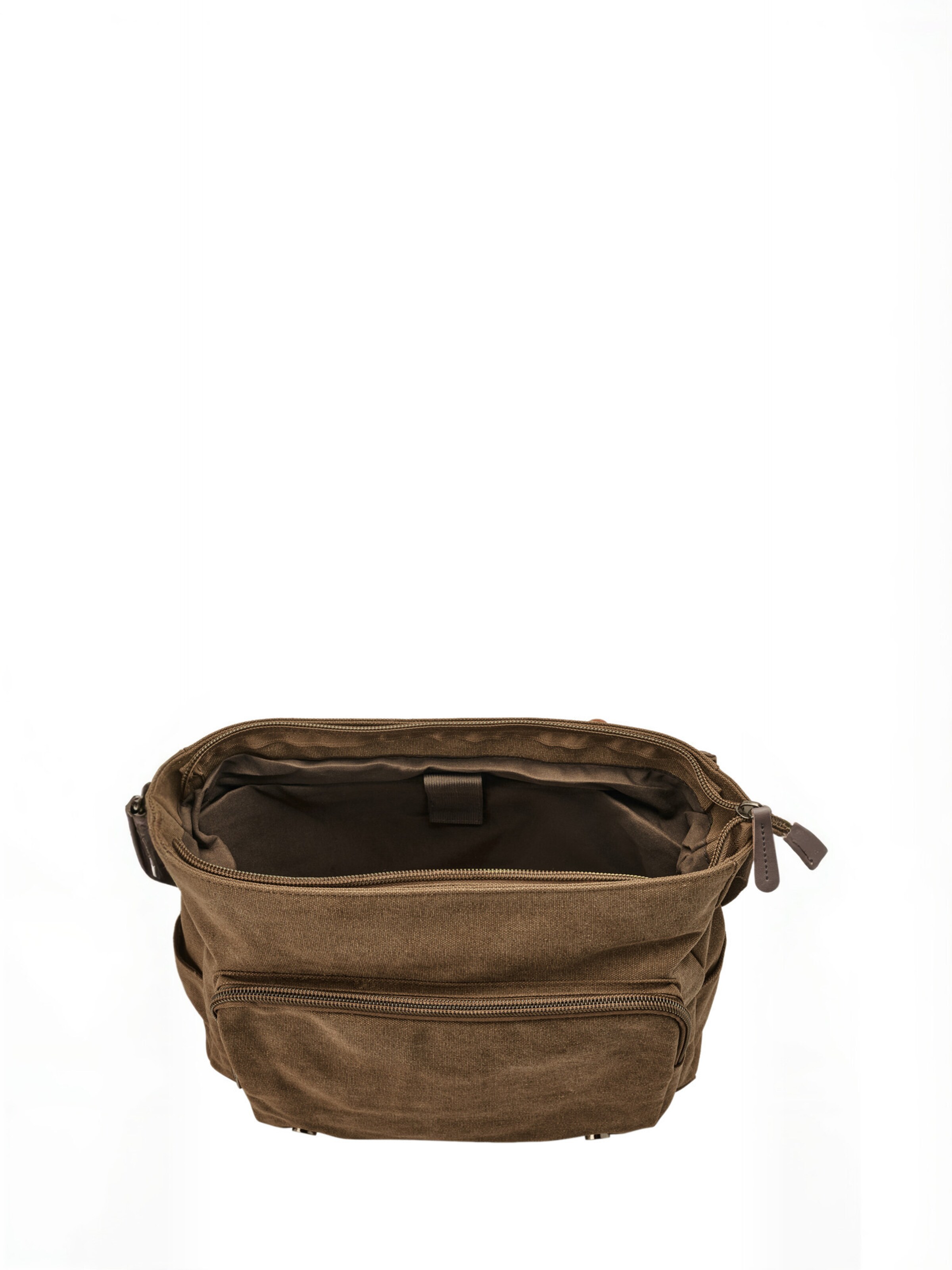 Borsa a tracolla ' Wanderer ' di Trendhim in marrone: superiore