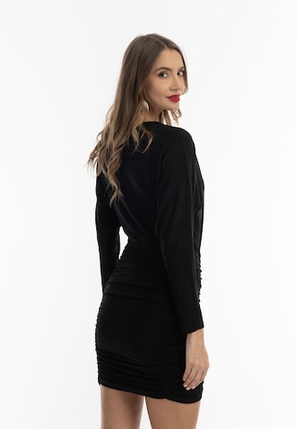 faina Kleid in Schwarz