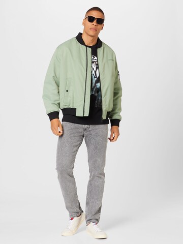 HUGO Red Between-Season Jacket 'Byler' in Green