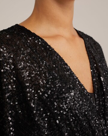 Robe de cocktail WE Fashion en noir