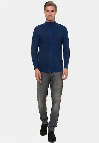Rusty Neal Gebreid vest in Blauw
