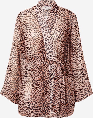 ETAMKućni ogrtač 'REID' - smeđa boja: prednji dio