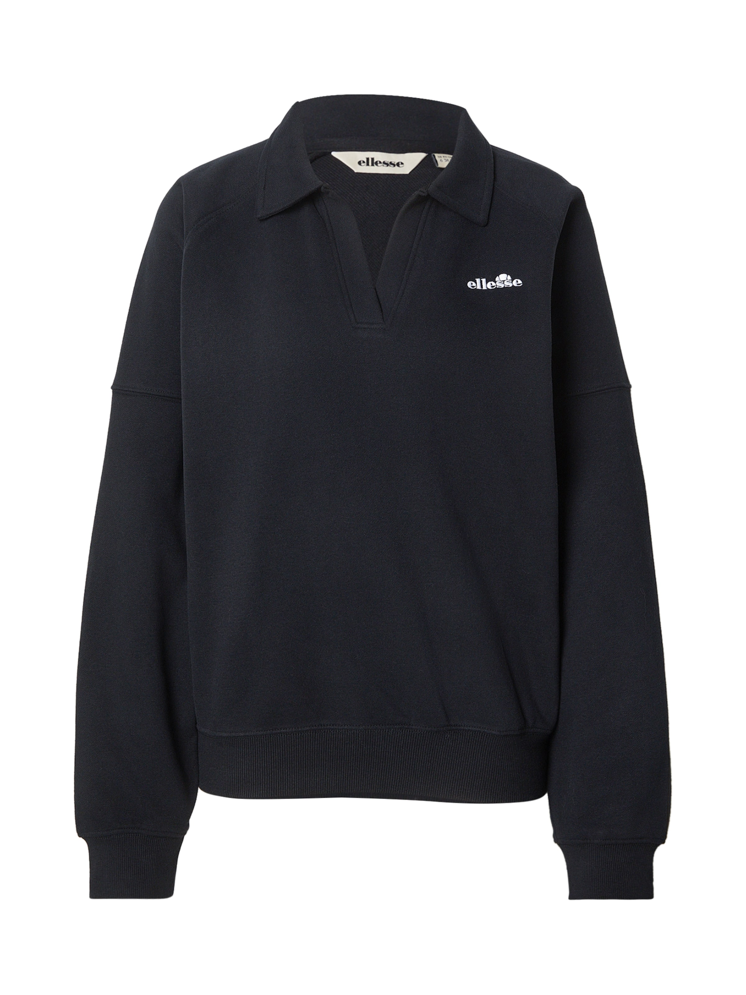 ELLESSE Sweatshirt 'Morcone' in Schwarz: Vorderseite