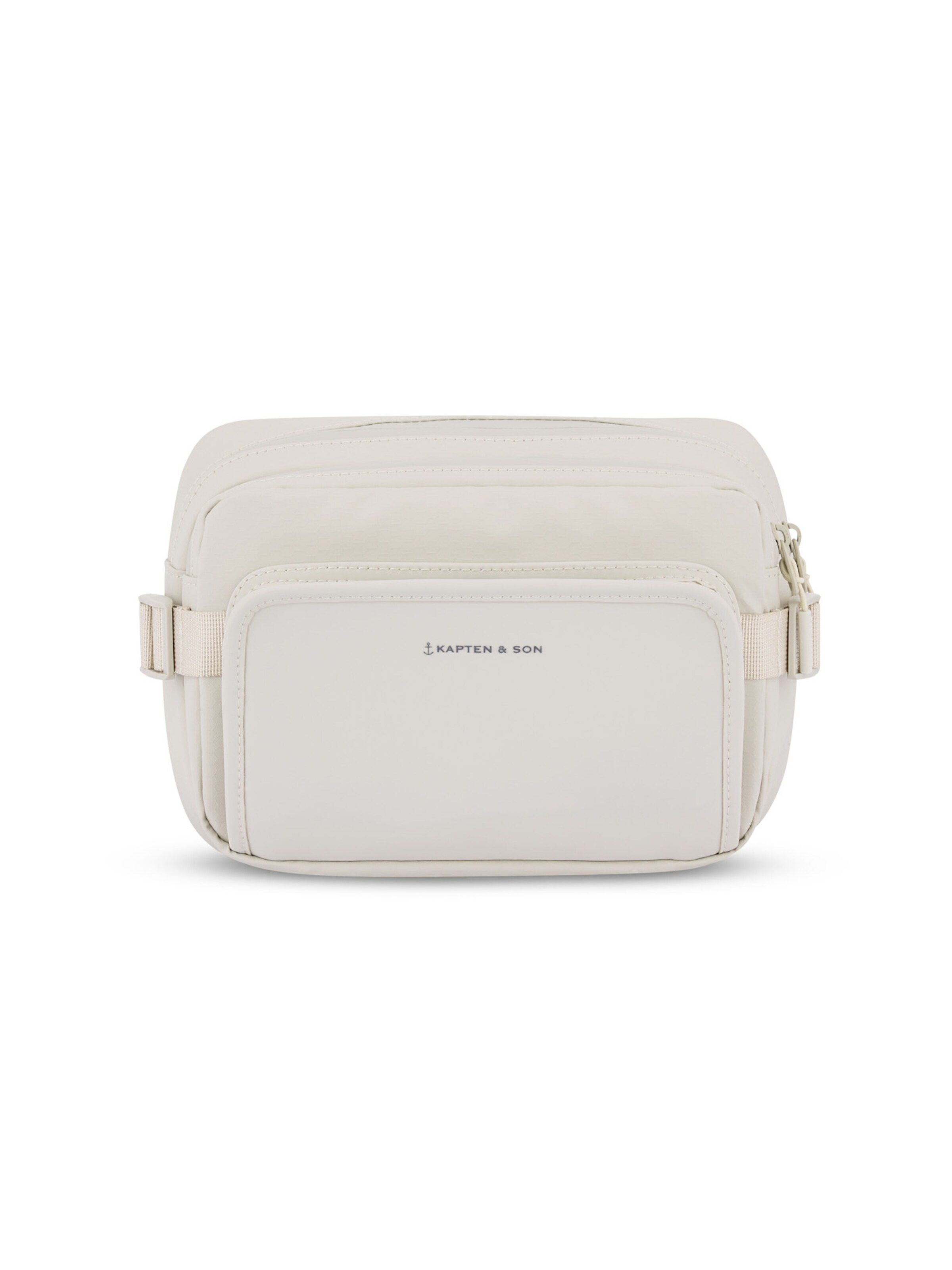 Kapten & Son Crossbody Bag 'Lisbon Crossbody' in Beige: front