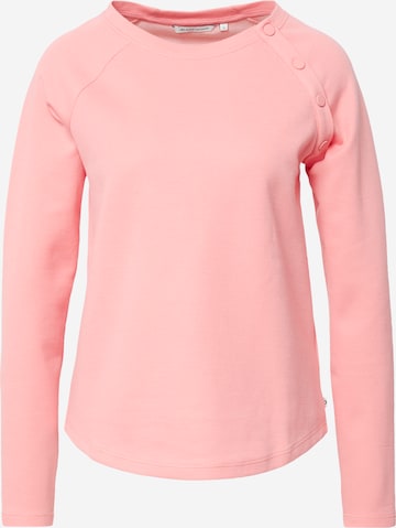 TOM TAILOR DENIM Sweatshirt in Pink: front