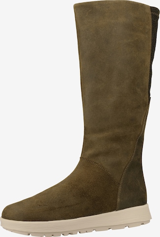 Bottes THINK! en vert : devant