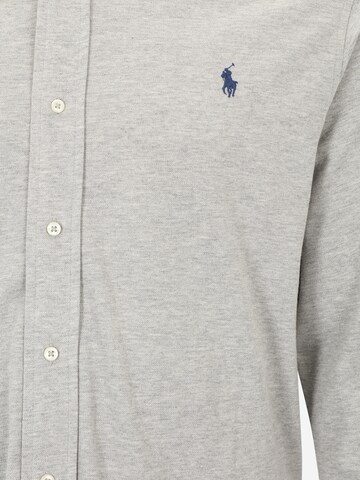 Polo Ralph Lauren Big & Tall Comfort Fit Hemd in Grau