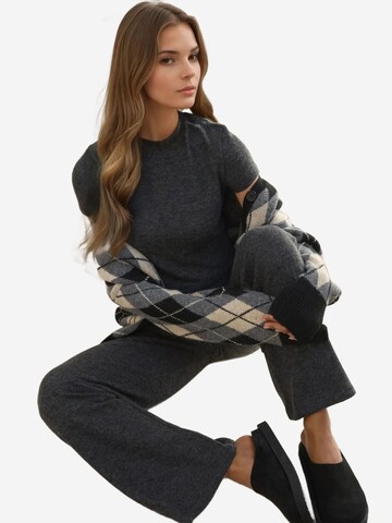 Wide Leg Pantalon Hiccup en gris