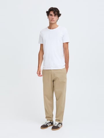 Casual Friday Loosefit Παντελόνι τσίνο 'CFPepe' σε καφέ