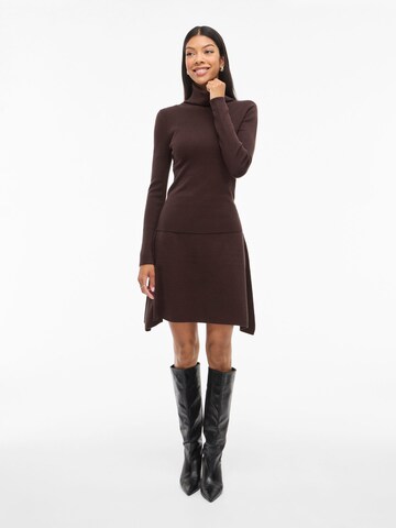 VILA Pullover 'VIAMARIA' i brun