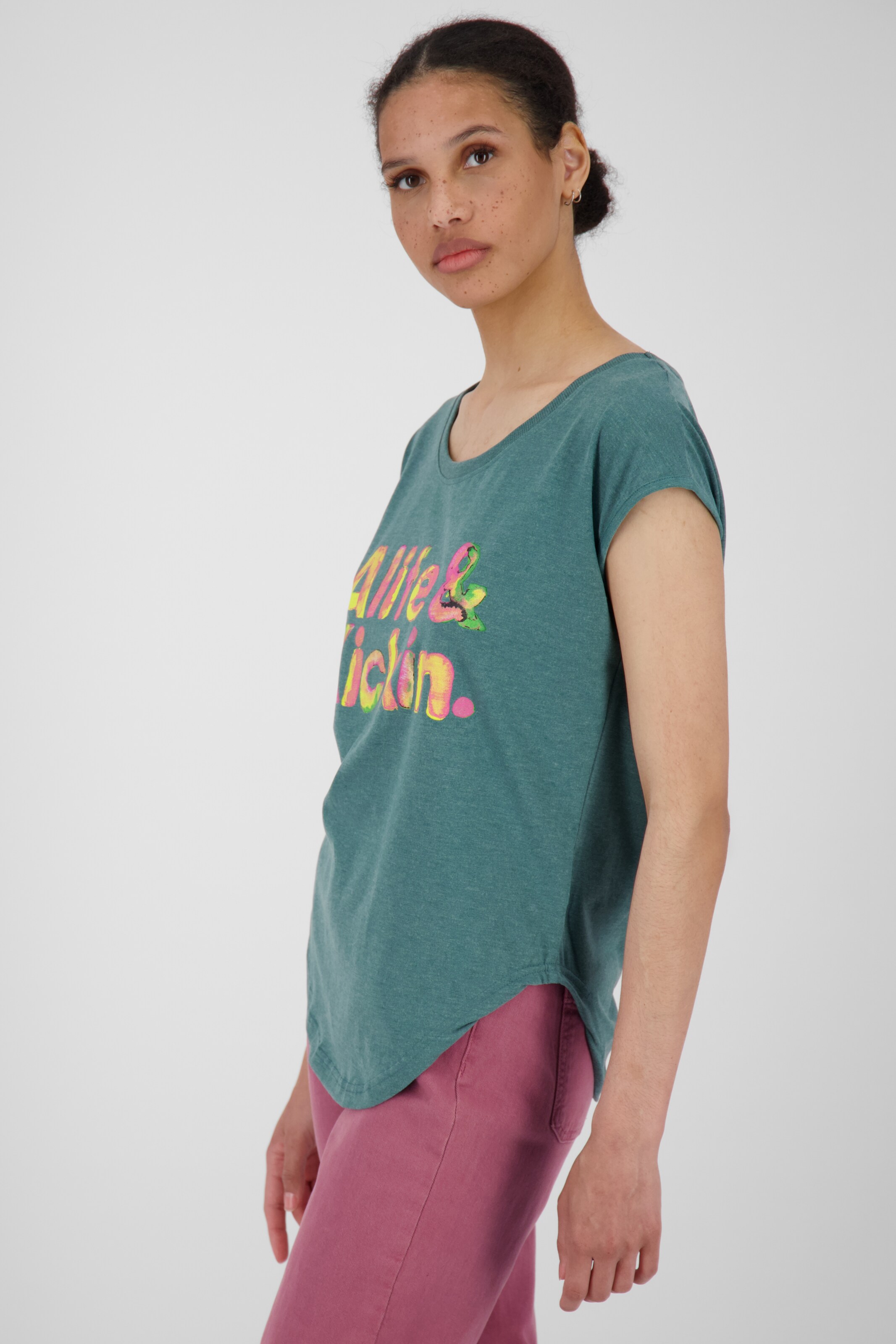 Frauen Shirts & Tops Alife and Kickin Shirt 'Selina' in Grün - LE25650 Frauen Shirts & Tops Alife and Kickin Shirt 'Selina' in Grün - LE25650