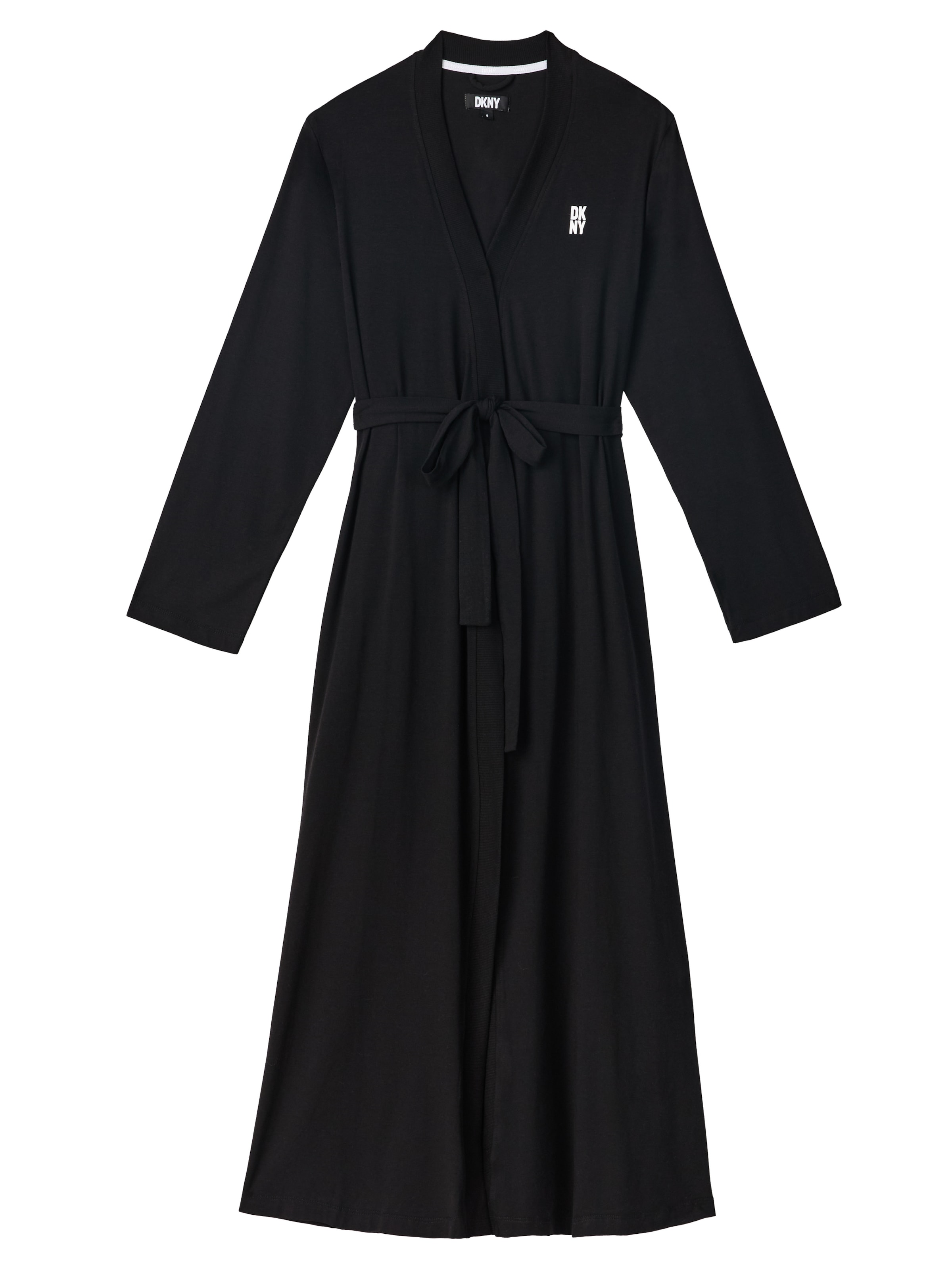 DKNY Dressing gown in Black: front