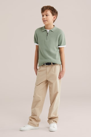 WE Fashion Свитер в Зеленый