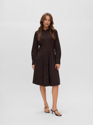 VERO MODA Blousejurk 'SARAH' in Bruin