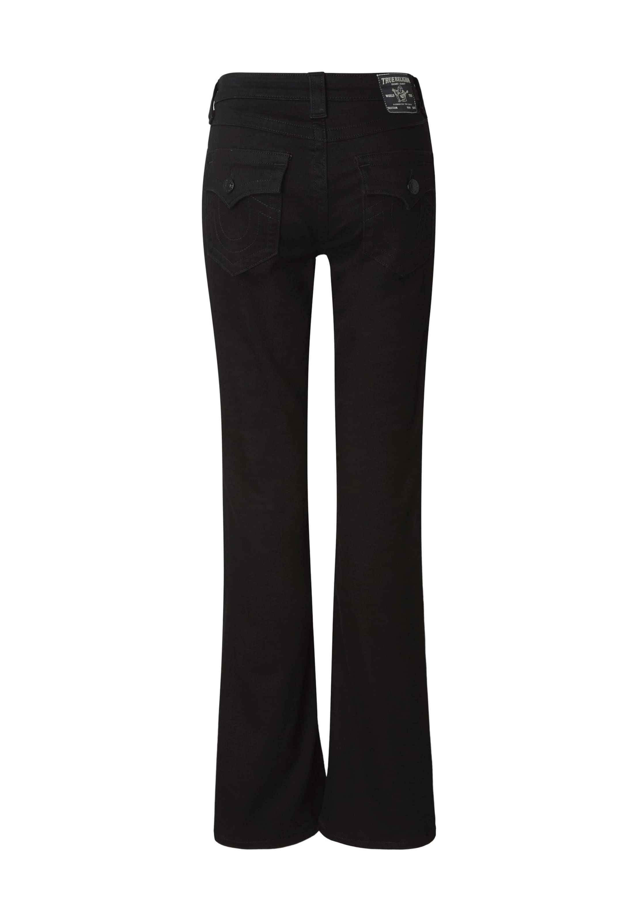 Bootcut Jeans 'Becca' di True Religion in nero