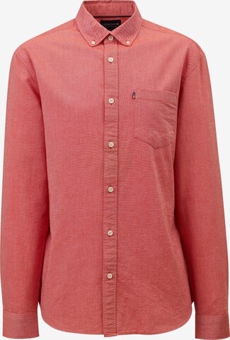 Lexington Button Up Shirt 'KYLE' in Orange: front