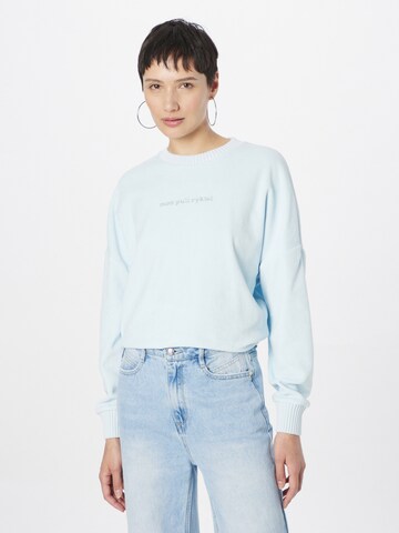 Sweat-shirt Sonia Rykiel en bleu : devant