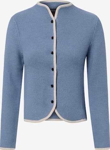 Cardigan Franco Callegari en bleu : devant