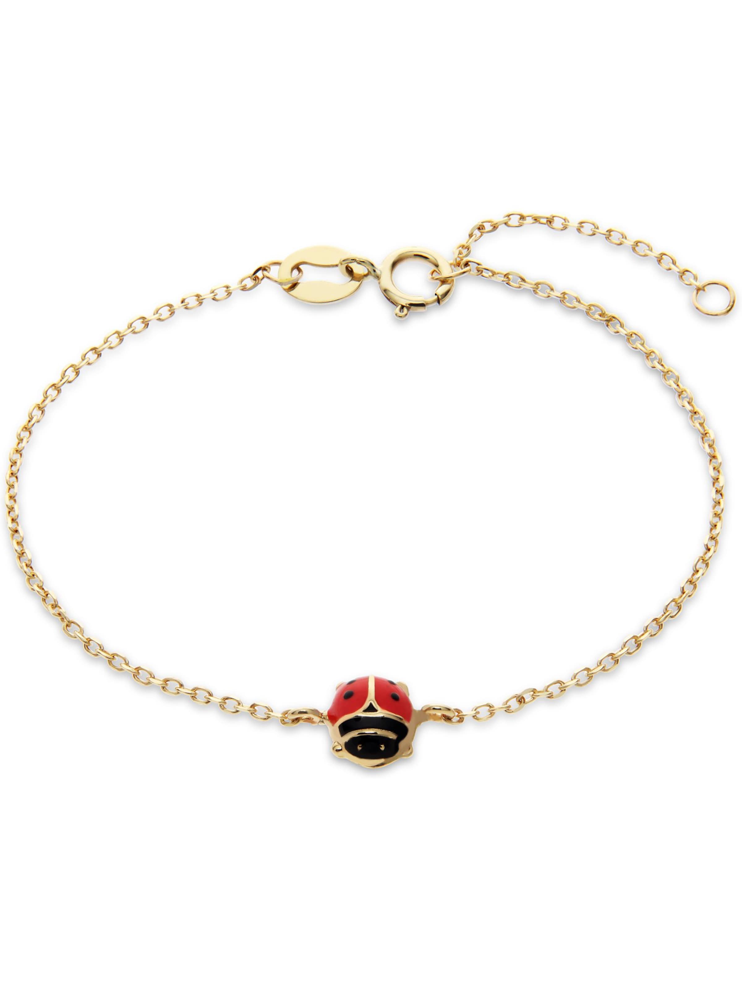 FAVS Little Friends Armband in Gelb: Vorderseite