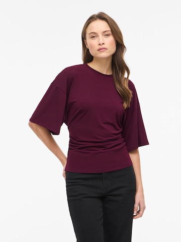 Camicia da donna 'VISaga' di VILA in rosso: frontale