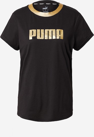 PUMA Funktionsbluse i sort: forside