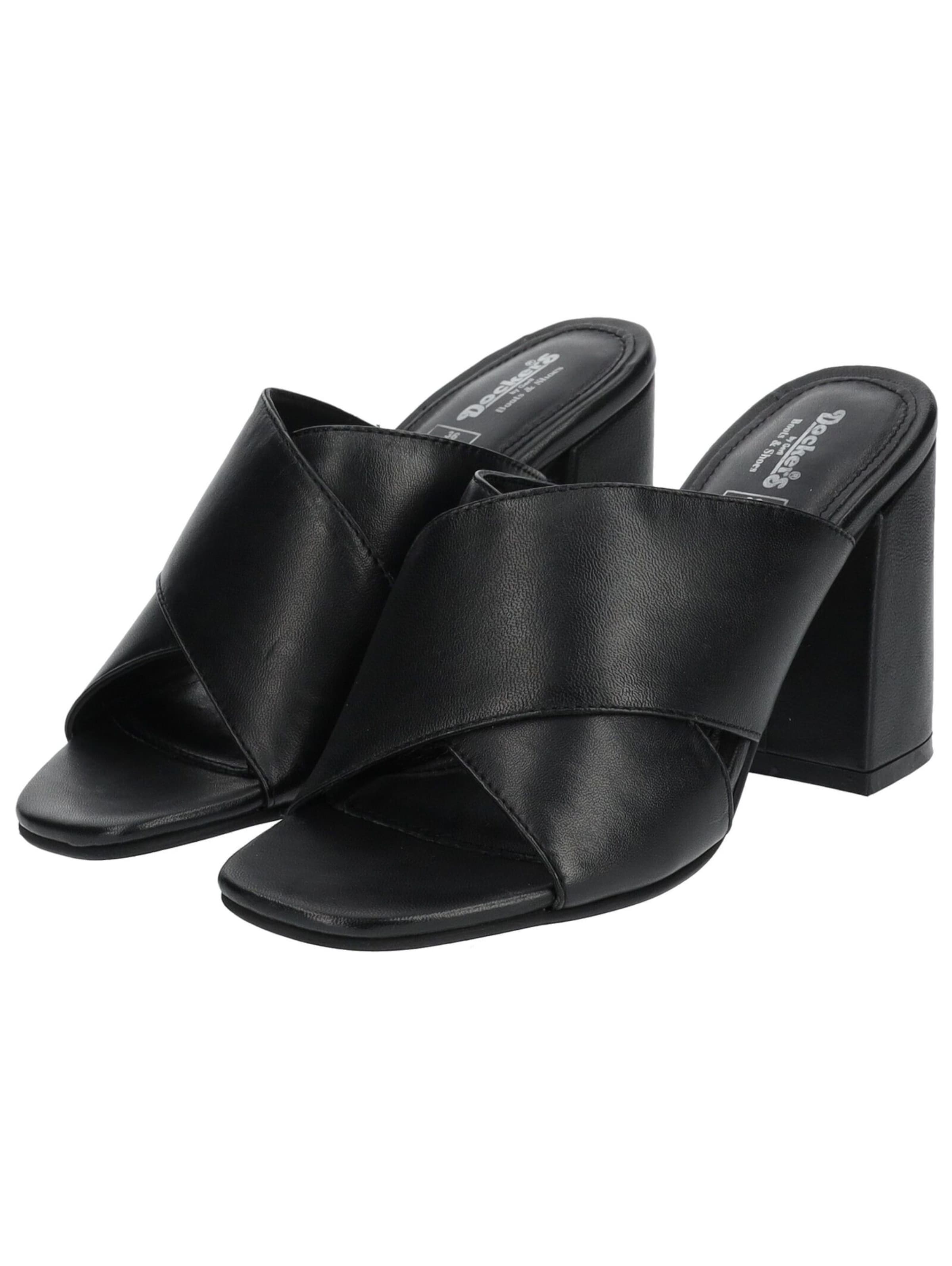 Mule Dockers by Gerli en noir