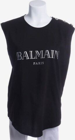 Balmain Top & Shirt in XL in Black: front