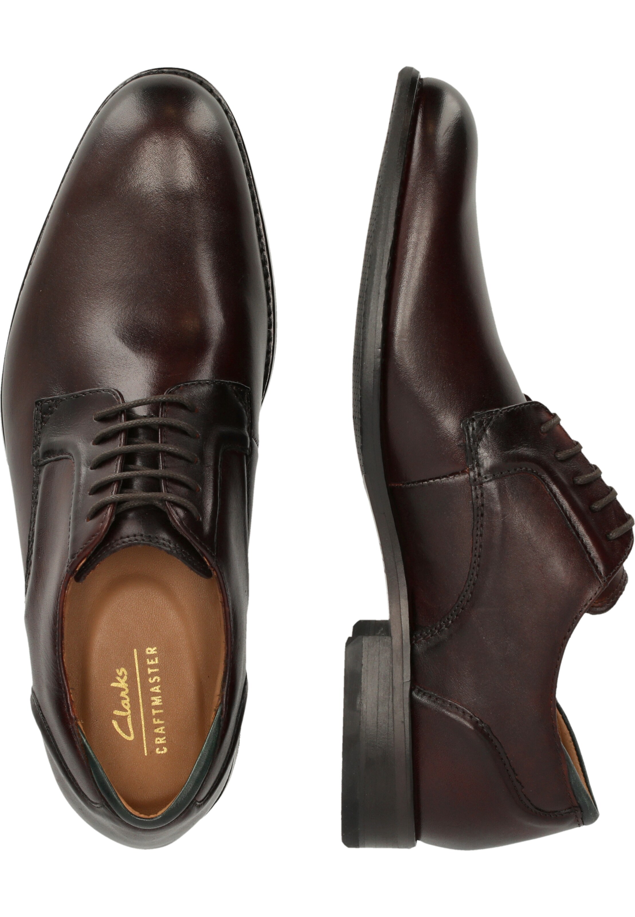 CLARKS Lace-up shoe 'CraftArlo' in Brown