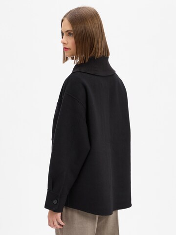 OPUS Between-season jacket 'Josia' in Black