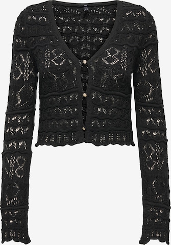 ONLYKardigan 'ONLCOLETTE' - crna boja: prednji dio