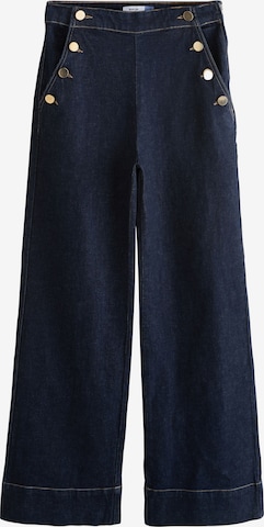 mėlyna Next Plačios klešnės Džinsai: priekis