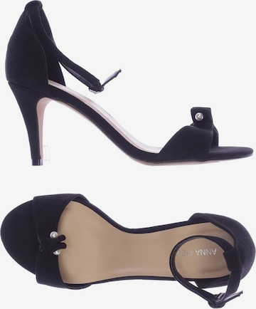 Anna Field Sandals & High-Heeled Sandals in 40 in Black: front