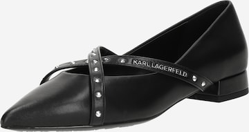 Karl Lagerfeld Loafer värissä musta: etupuoli