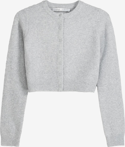 Bershka Cardigan en gris, Vue avec produit