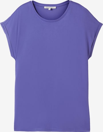TOM TAILOR DENIM Shirt in Purple: front