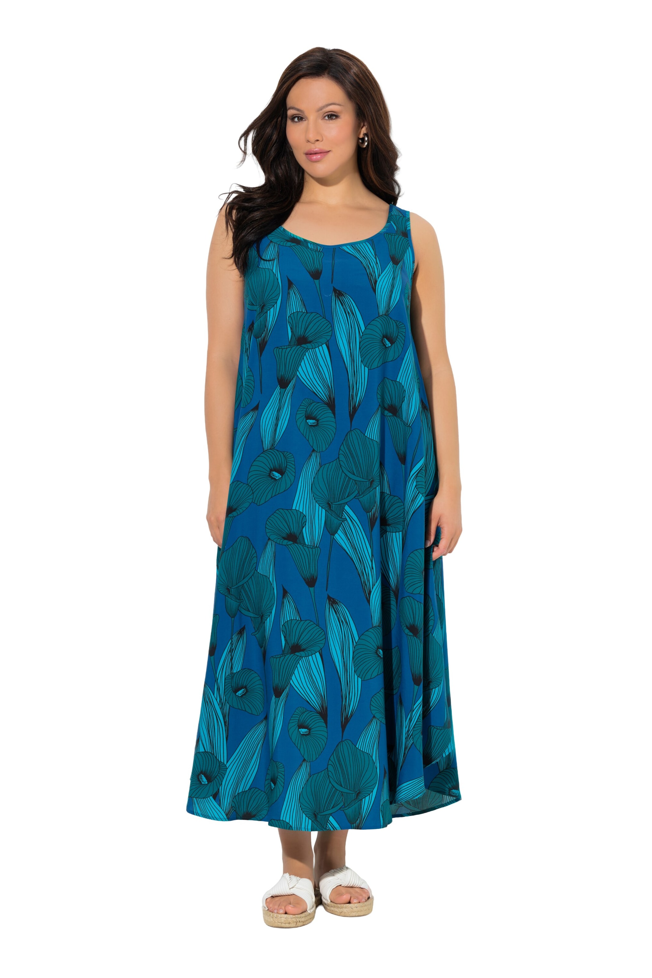 Ulla Popken Jurk in Blauw