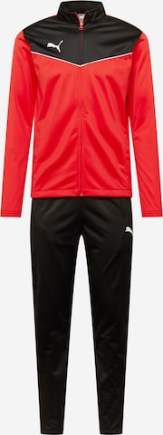 PUMA Sweat suit 'Rise' in Red: front