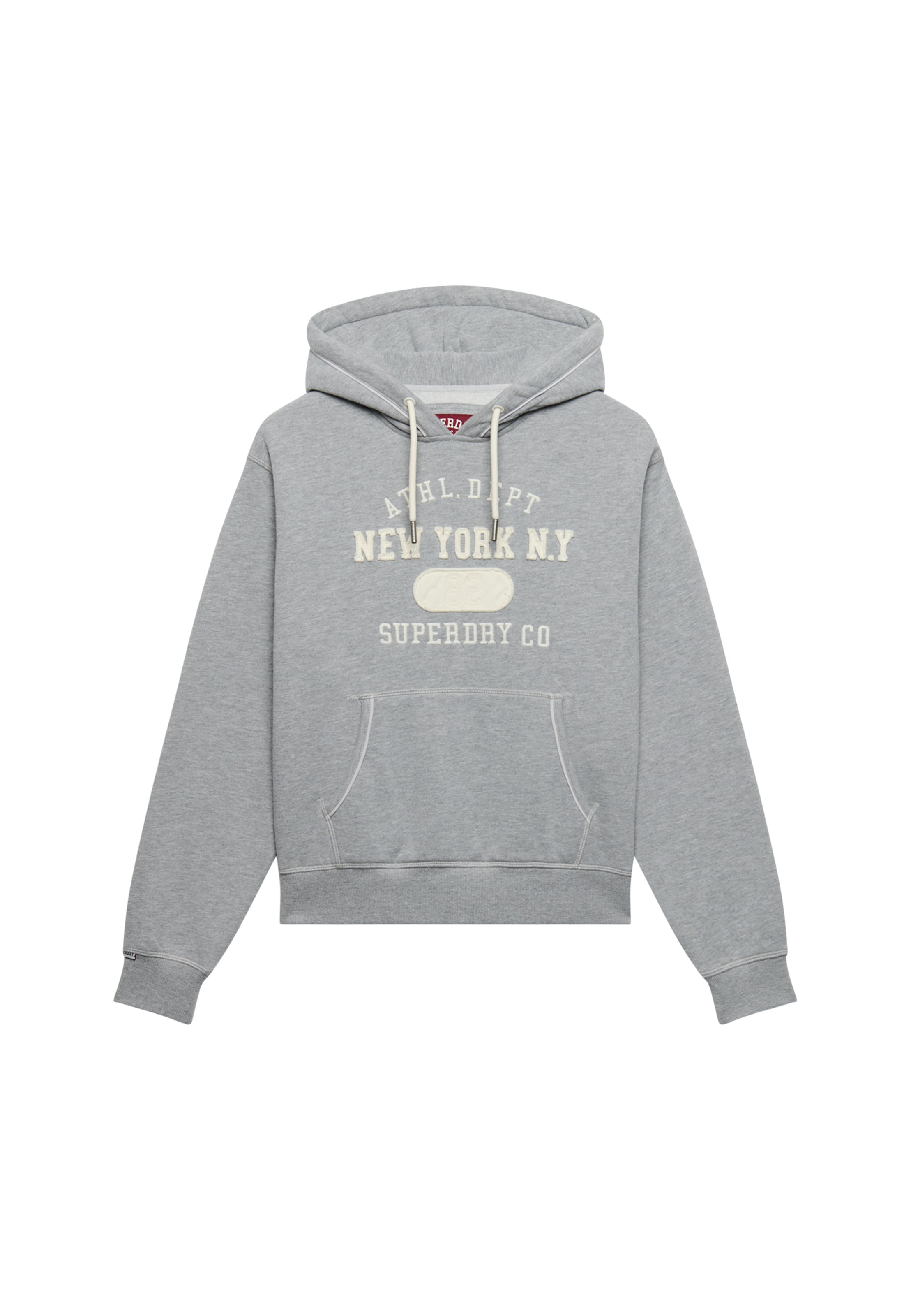 Sweat-shirt 'Essential' Superdry & Co en gris : devant