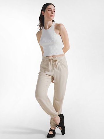 DEHA Regular Workout Pants in Beige