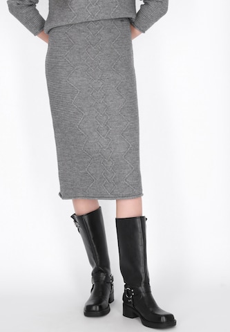 DreiMaster Vintage - Saia em cinzento: frente