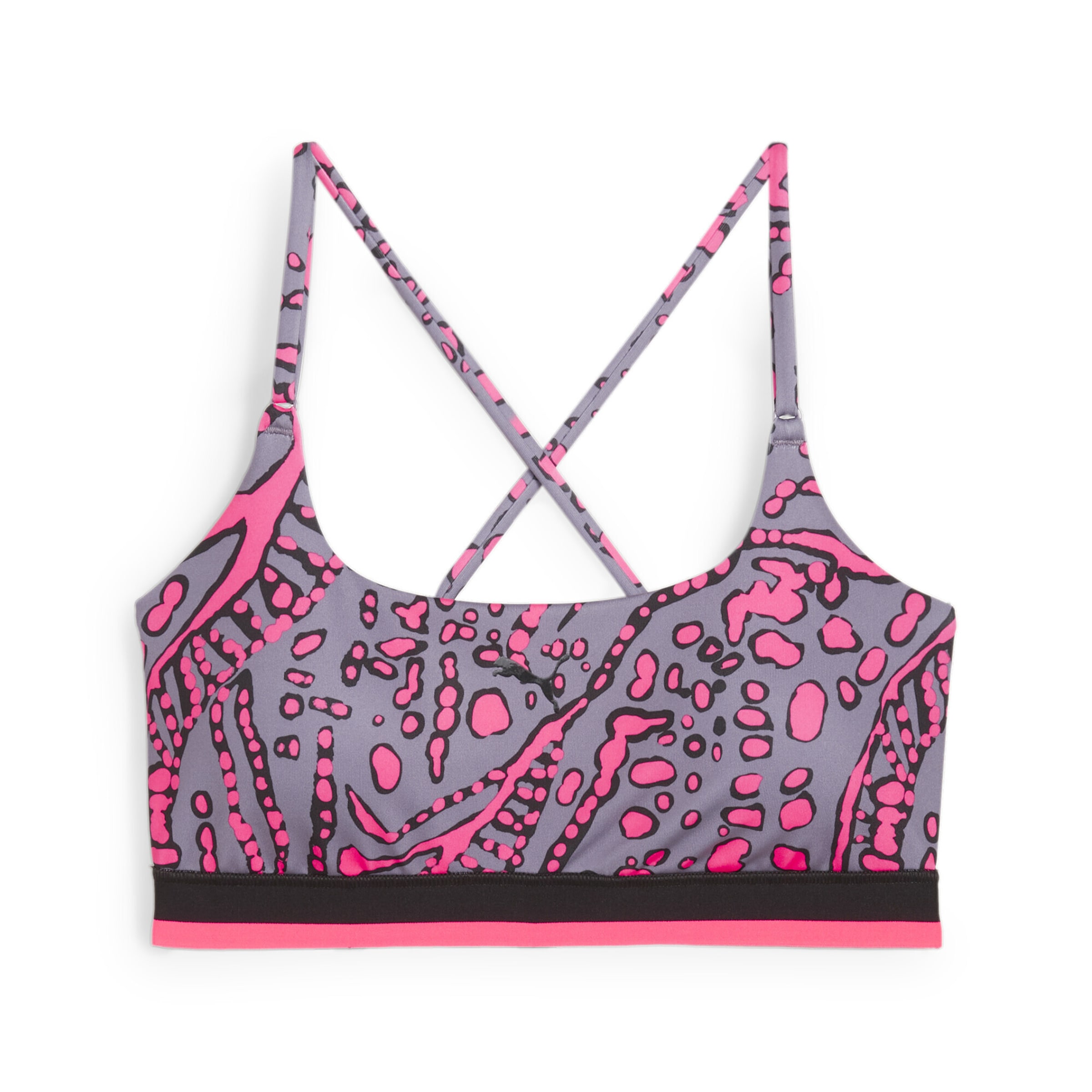 PUMA Bralette Sports bra 'Move Hypernatural' in Salmon | ABOUT YOU