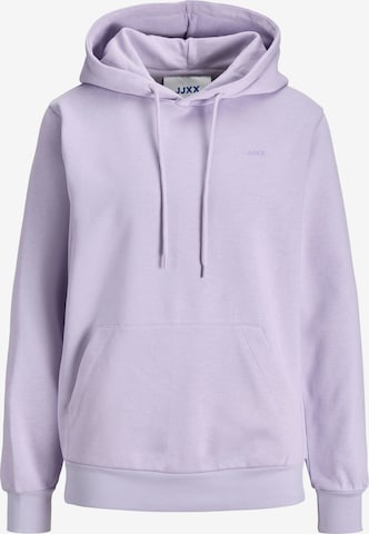 JJXXSweater majica 'JXAbbie' - ljubičasta boja: prednji dio