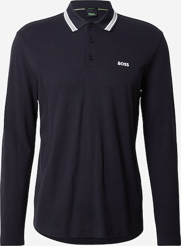 BOSS Poloshirt 'Plisy' in Blau: Vorderseite