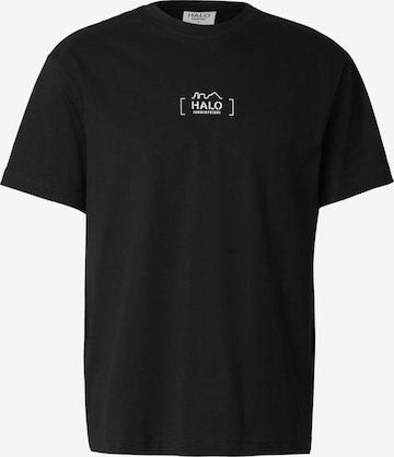 HALO T-Shirt in Schwarz: Vorderseite