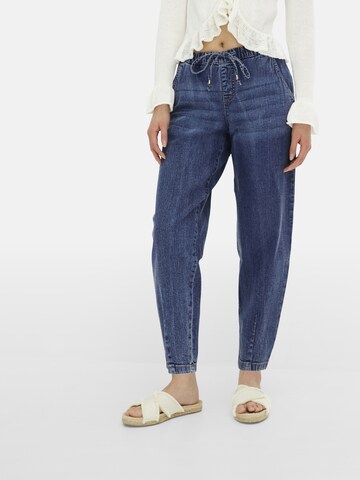bonprix Vat Jeans in Blauw: voorkant