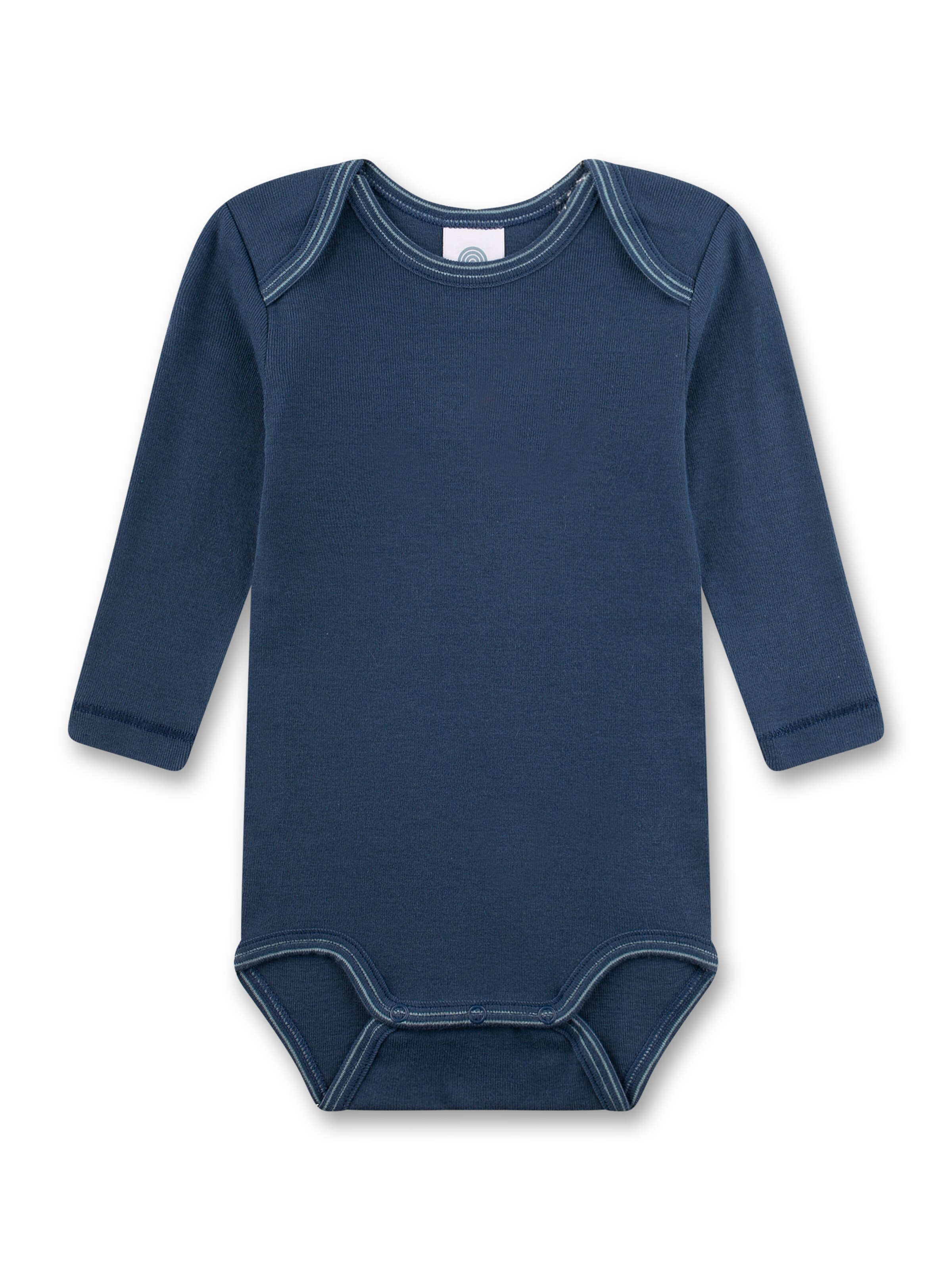 Tutina / body per bambino di Sanetta in blu